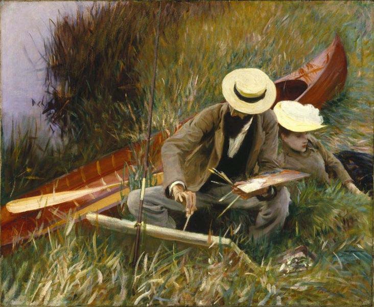 John Singer Sargent An Out of Doors Study